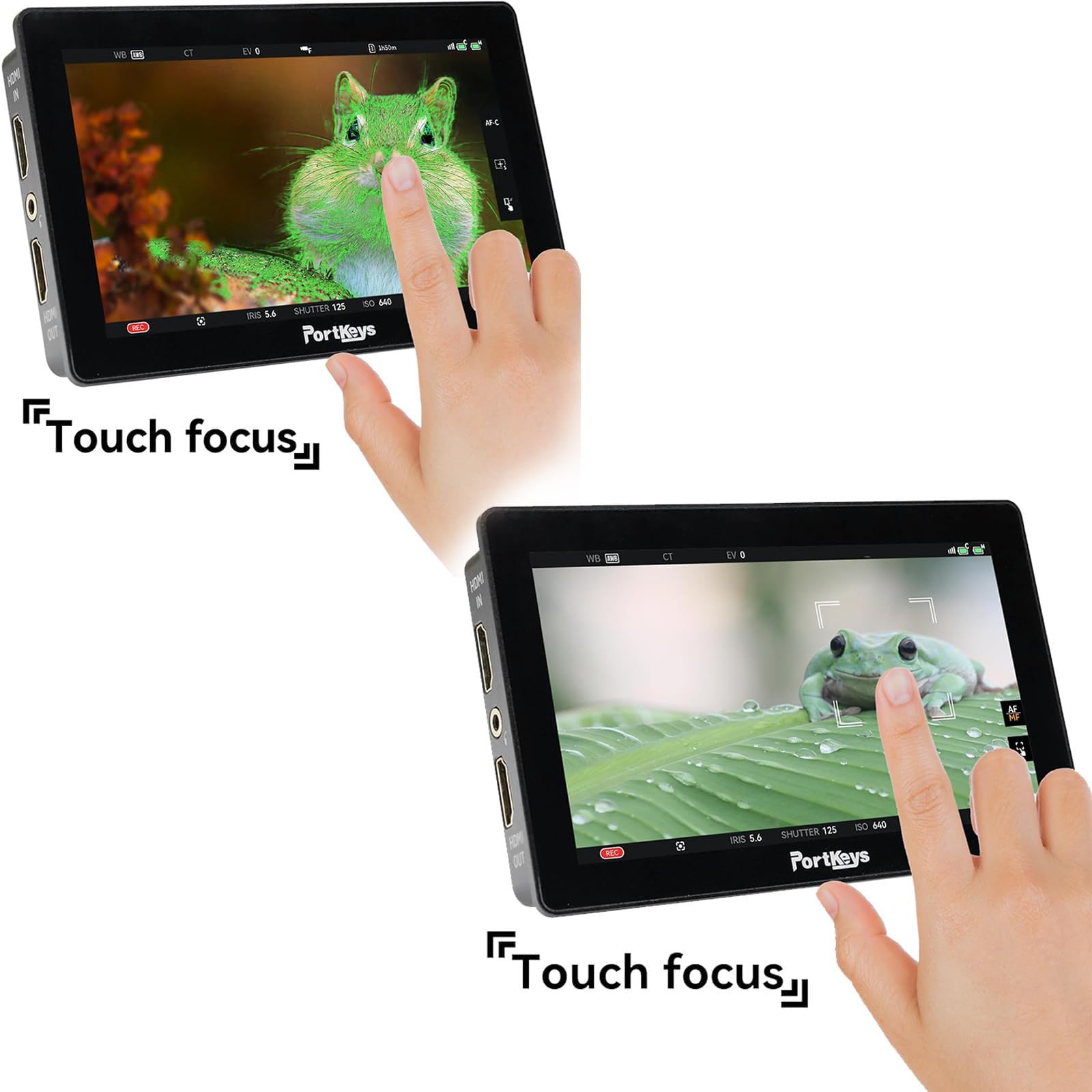 Portkeys LH5P II monitor 5,5 cala 10-bit 2200 nit 4K HDMI