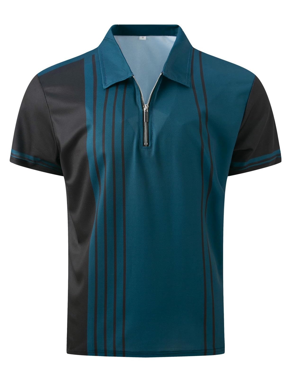 Męskie T-shirty Męska koszulka golfowa Łączenie Koszulka z krótkim rękawem Top