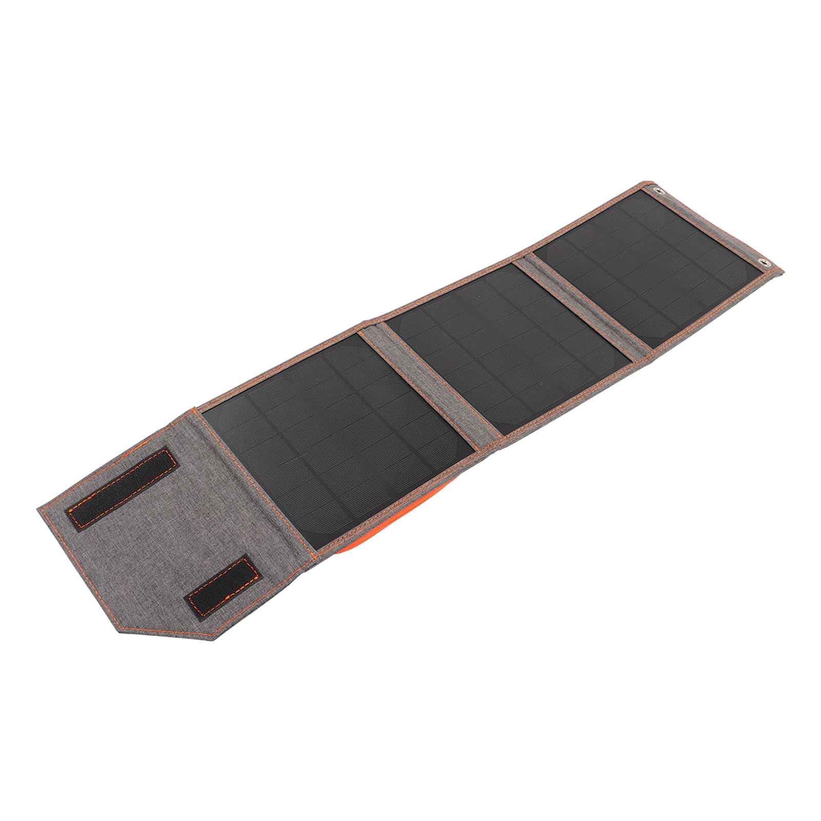 KUIDAMOS Ładowarka Słoneczna Składana Torba Kompaktowy i Przenośny Panel Słoneczny USB o Mocy 15 W na Kemping Piesze Wycieczki Podróże Krzem Monokrystaliczny 1 Jednostka