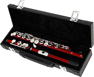 16-Hole Flute With E Key Woodwind Instrument C Tone Nickel-plated Silver Key flute instrument