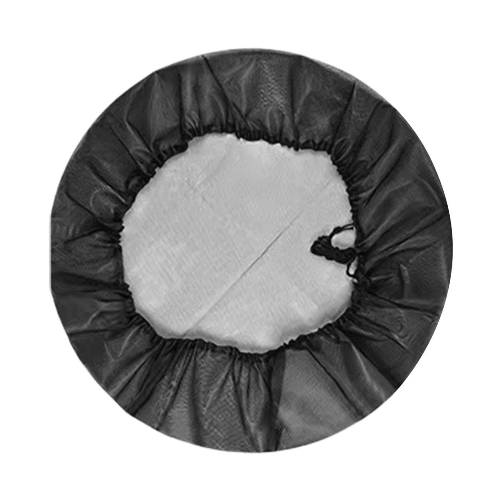 Rain Barrel Cover - Fine Mesh Water Butt Cover With Adjustable Drawstring, Reusable Outdoor Netting Screen For Garden Water Tank, Keeps Leaves And Out, 60cm 90cm 100cm Black, 1 Pack