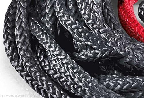 Miniatura 2 de WARN 96040 Spydura Pro Cuerda de cabrestante sintética con extremos de bucle 38" de diámetro x 100' de longitud, capacidad de 8,25 toneladas (16,500