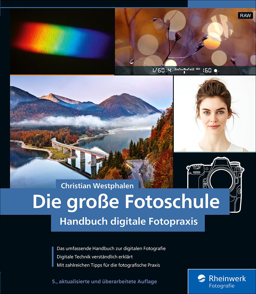 Die große Fotoschule: Handbuch digitale Fotopraxis – seitentreues E-Book in Farbe für Fire-Tablets und Kindle-Apps