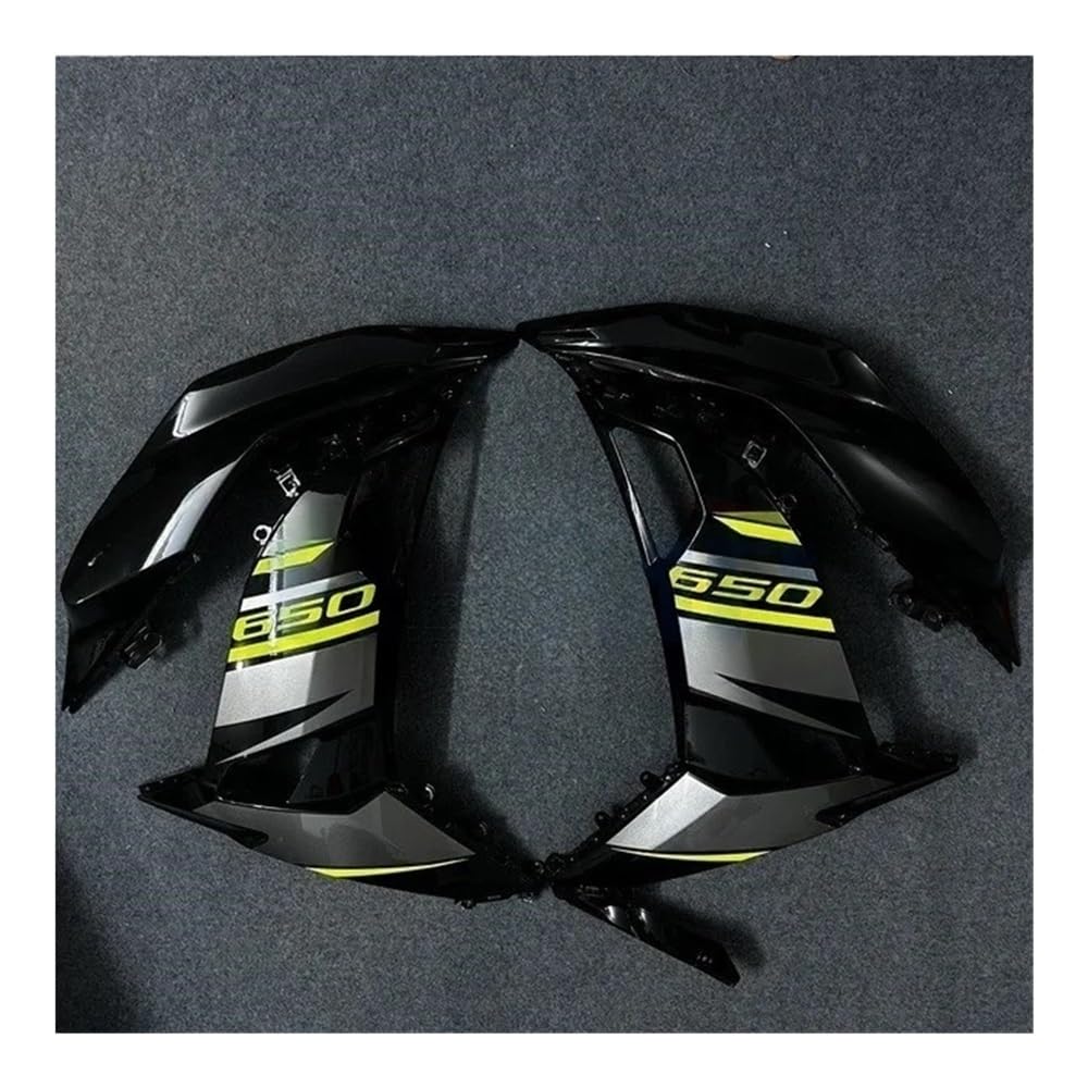 carenado lateral Kit carrocería con carenado lateral depósito combustible carcasa plástico ABS para motocicletas para 650 ER-6F EX650 2017 2018 2019
