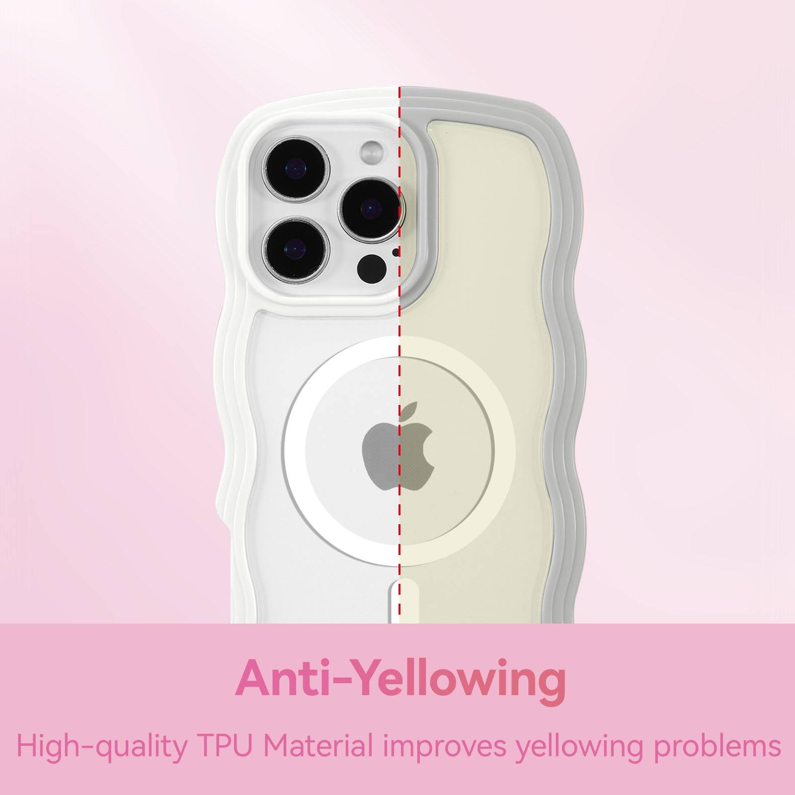 QLTYPRI Magnetic For IPhone 13 Case/iPhone 14 Case (6.1 Inch) Compatible With MagSafe, Protective Shockproof Translucent Case Matte Slim Thin Silicon Phone Cover For Women Girls Men - Blue - View #6