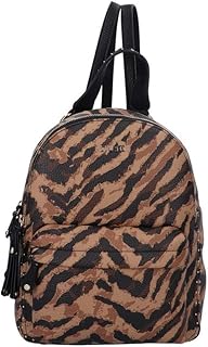 Liu Jo borsa a zainetto da donna zebrato marrone brown