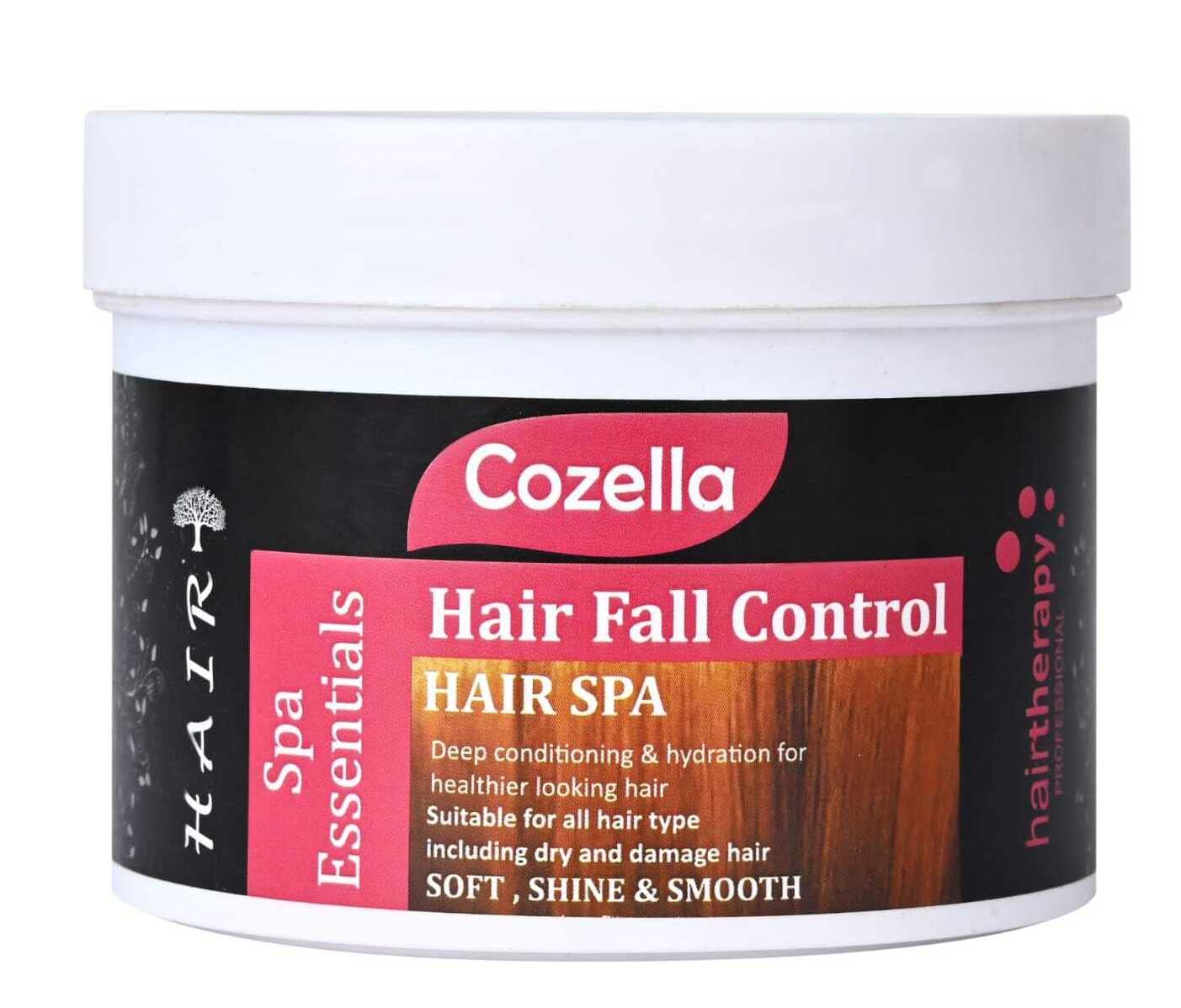 Cozella Hair Fall Control Hair SPA | Essentials | Deep Conditioning & hydration For Healthier Looking Hair | Including Dry and Damaged Hair |Soft, Shine & Smooth |Sulfate and Paraben Free| All Hair