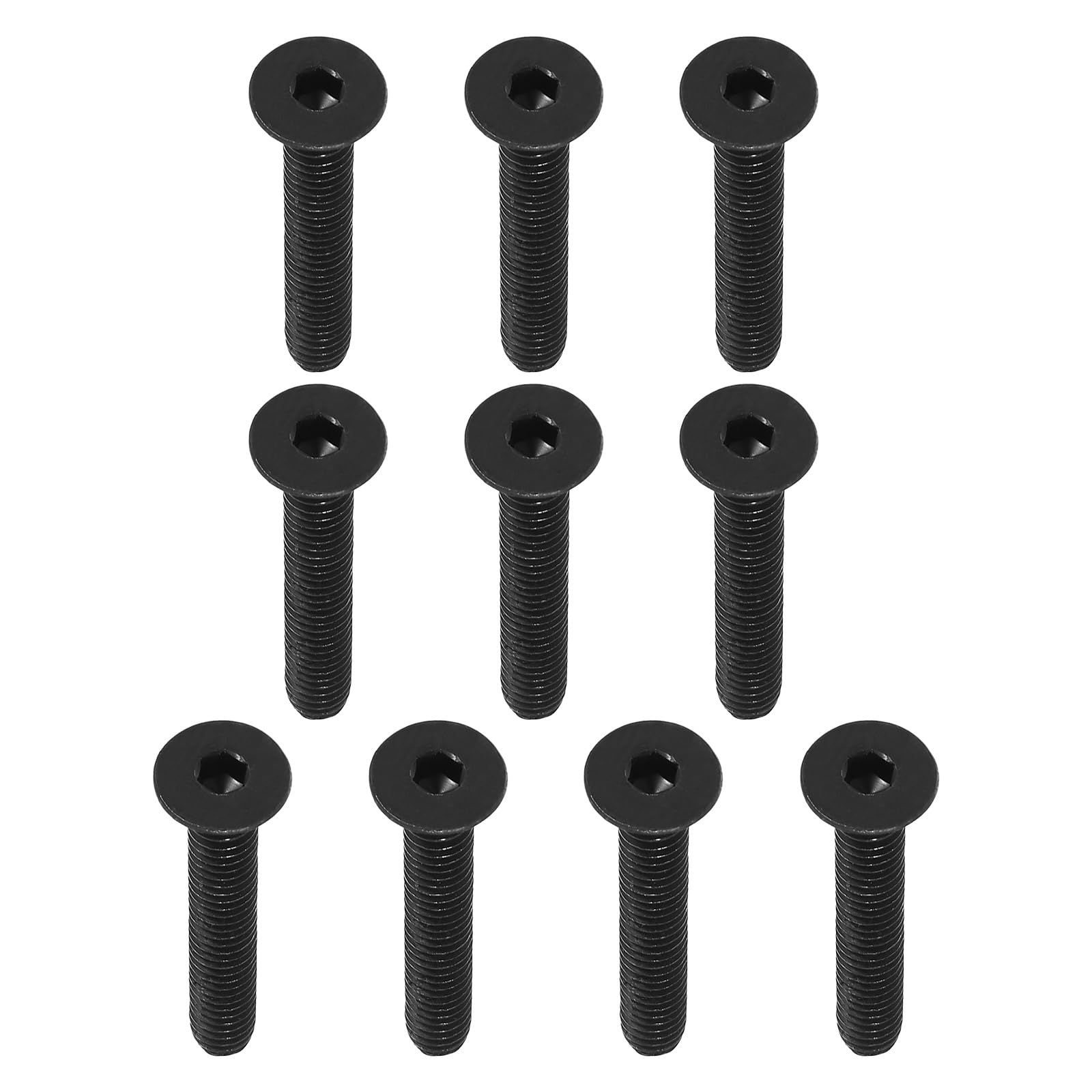 PATIKIL 5/16-18 x 2" Flat Head Socket Cap Screws