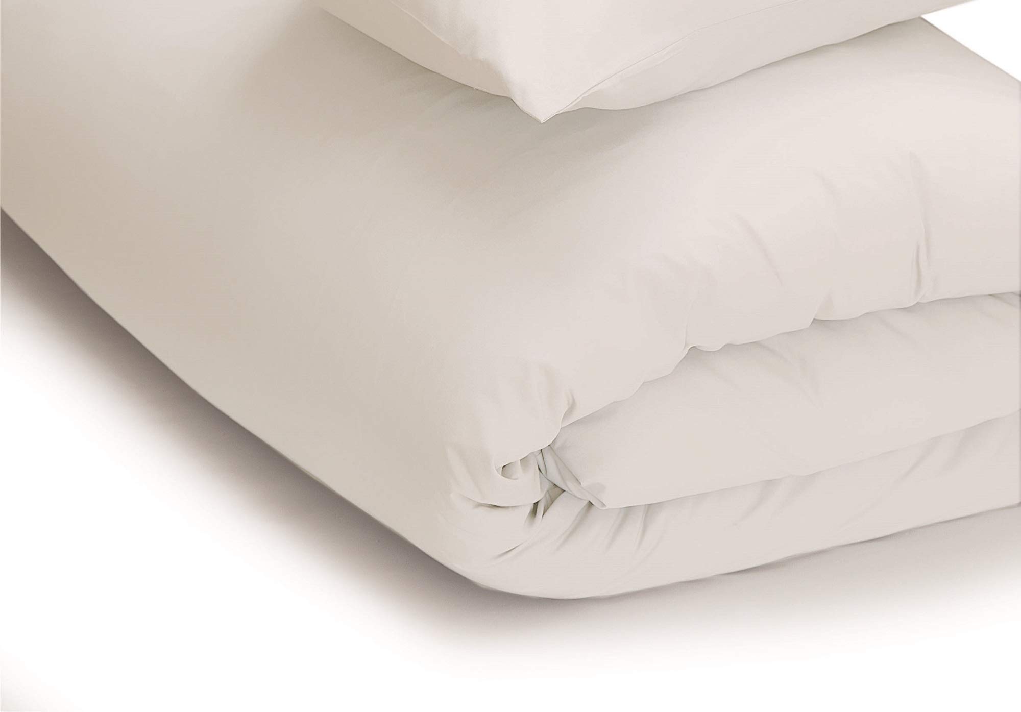 Belledorm White Duvet Cover, 200 Thread Count Percale (King Size)