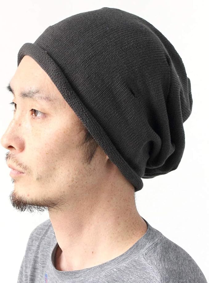 Amazon ニット帽 メンズ 大きいサイズ ビッグサイズ レディース 帽子 Grey ワンサイズ ニット 通販
