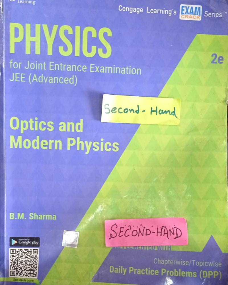 Buy Cengage Physics For Joint Entrance Examination JEE Advanced Optics ...