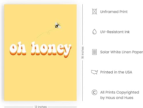 Miniatura 9 de HAUS AND HUES Póster de sonrisa y arte de pared trippy con cara sonriente goteante, pósteres estéticos trippy para habitación, decoración de grunge,