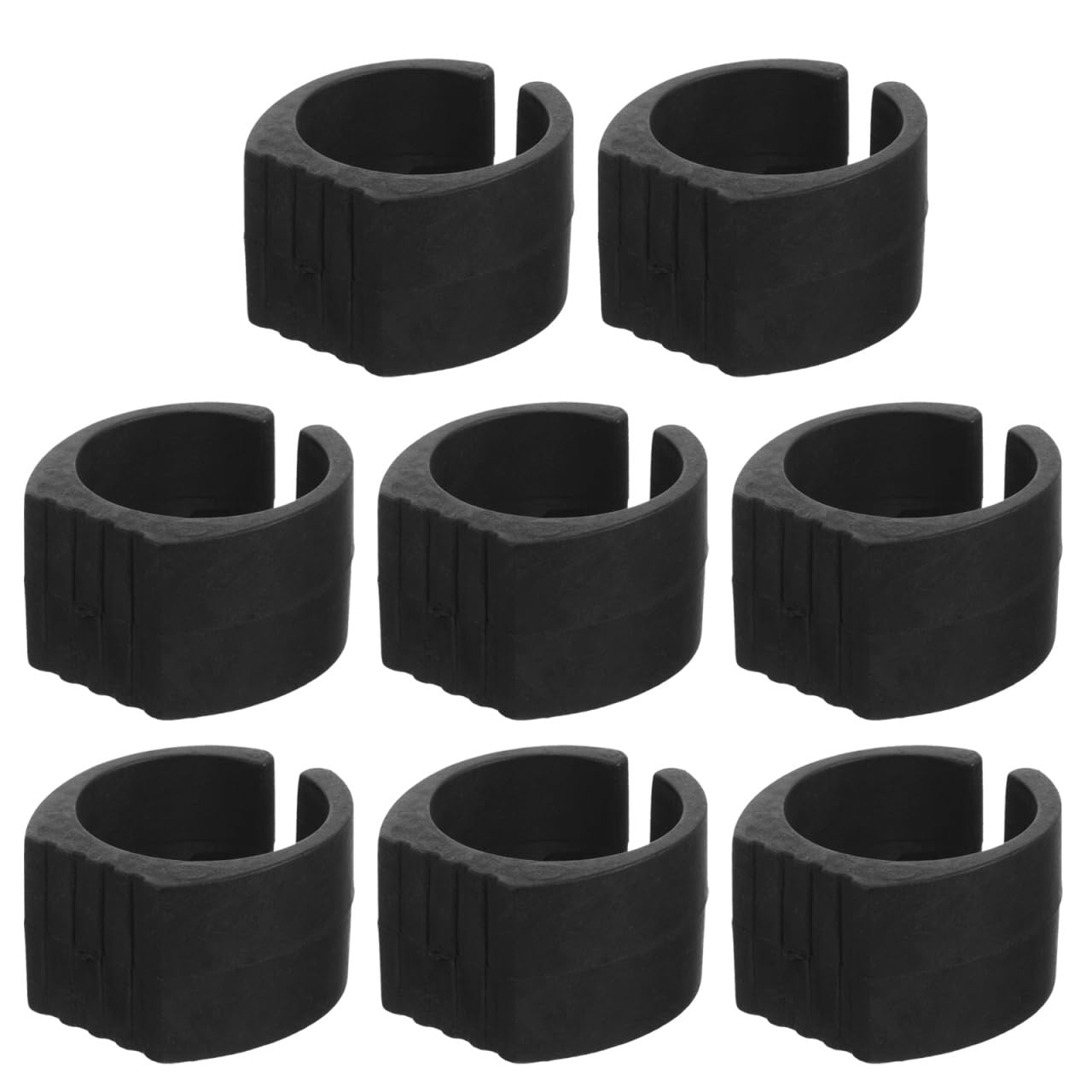 Zerodeko Pack of 8 Non-Slip Mats for Shopping Trolleys Replacement Parts Durable Stable Easy Installation for Supermarket Shopping Trolley Accessories