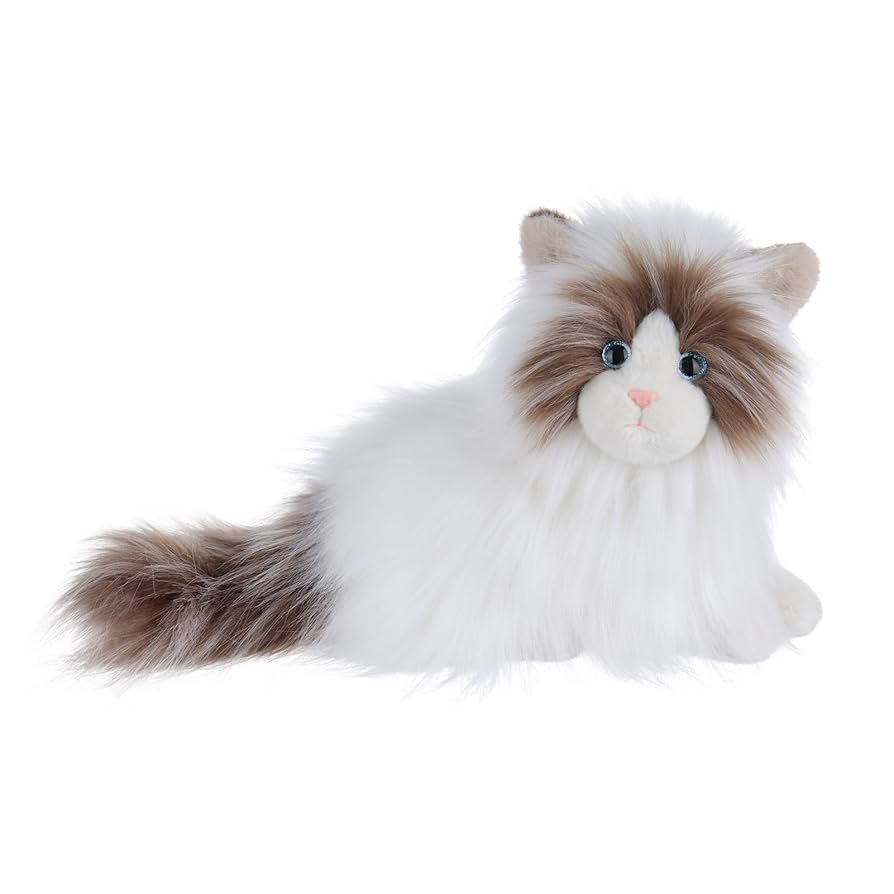 sample 硝子の瞳をもつ こねこのあみぐるみ ぬいぐるみ 白猫