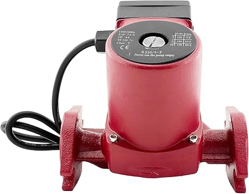Miniatura 5 de UPS26-99FC 52722512 Bomba de circulación de agua de 3 velocidadesbomba de caldera Compatible con calefacción radiante, calefacción hidrónica,