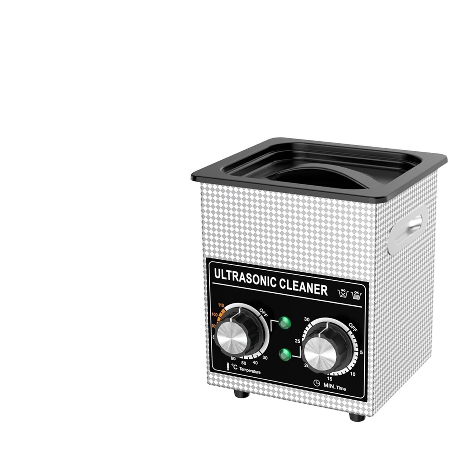 120W 2L Kąpiel Ultradźwiękowa Zegar Cyfrowy Myjka Ultradźwiękowa Kąpiel Sonicator Biżuteria Monety E-cig Części Narzędzia Do Manicure(ABS-010-60W)