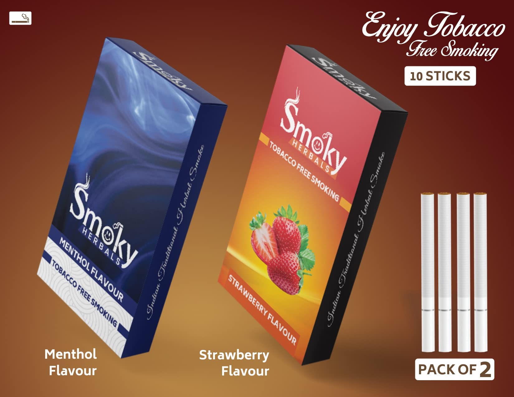 traditional cigarettes Traditional cigarettes and tobacco isolated on white background Stock Photo