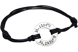 Coordinate Bracelet: Express Your Timeless Love