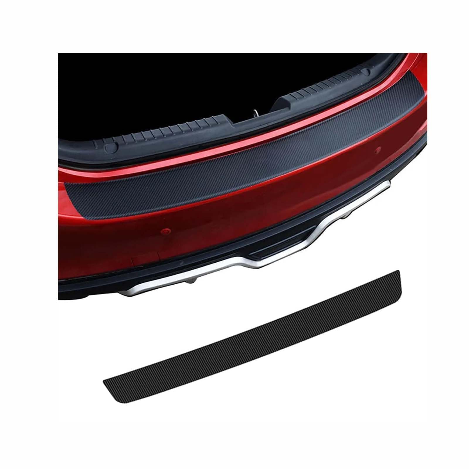 WZKSZMEFG Car Rear Bumper Protector,for VW T6 T6.1 Multivan Caravelle 2015-07/2024 Door Sill Protector Stickers Durable, Scratch-resistant,Waterproof, Bumper Protector
