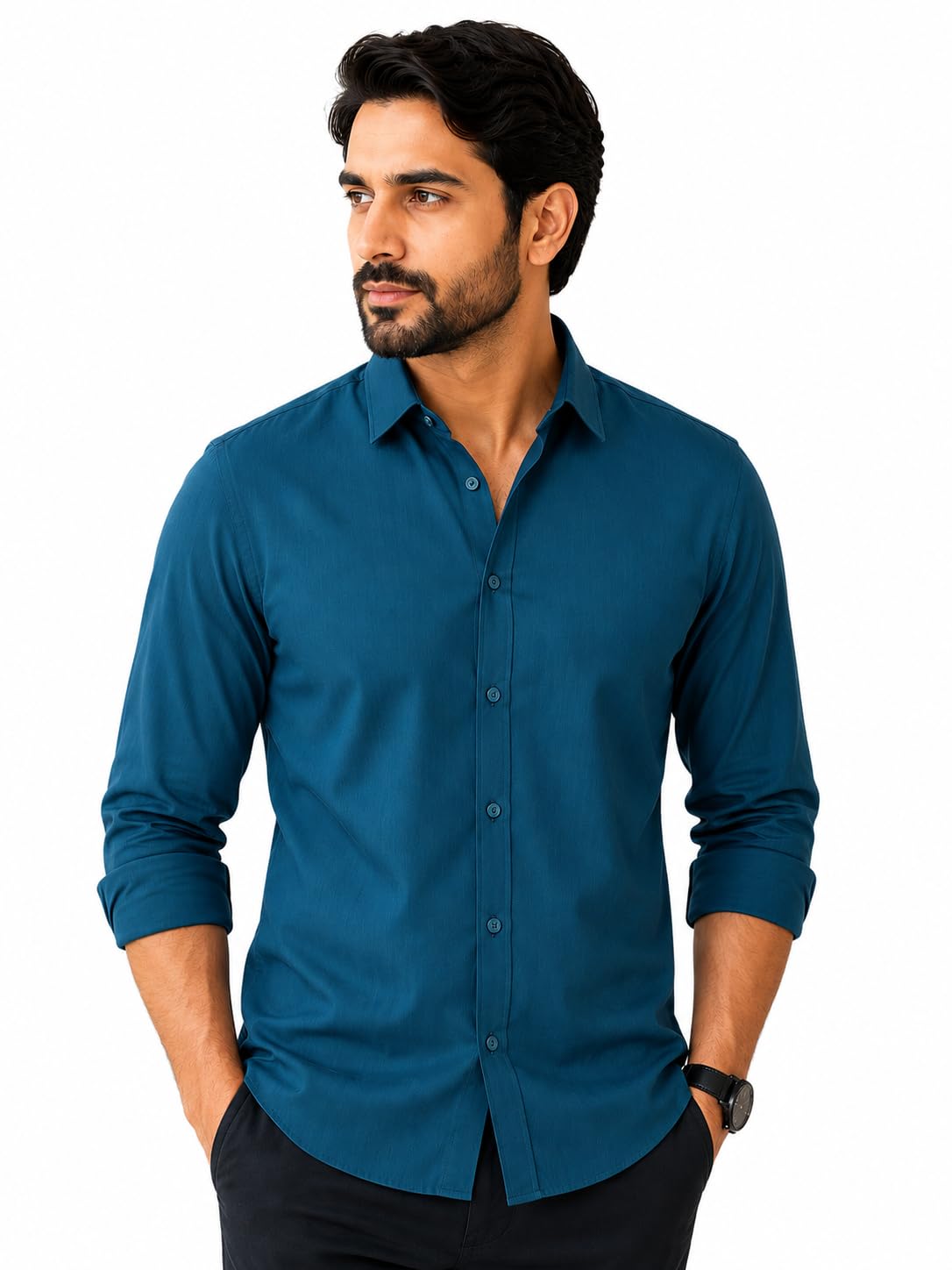 palak fashion Premium Unstitched Shirt Fabric For Men 2 Meter Shirt Piece Cloth Pure Cotton Linen Blend | Fabric for Shirt |-picture-45