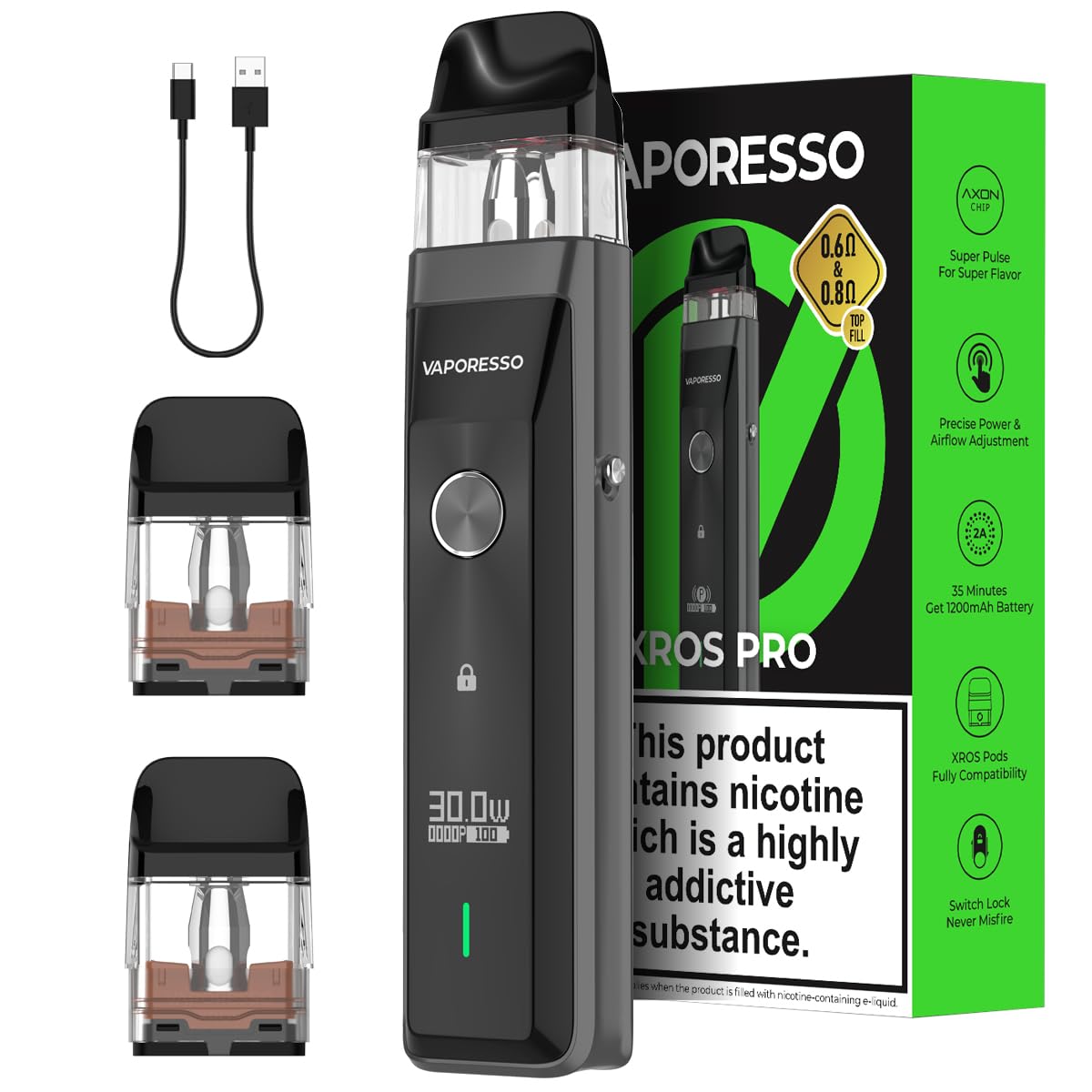 Xros Pro Vaporesso Vaporesso XROS Pro 2 30W Pod *NEW* Heavy Heads MN Vaporesso Xros Pro 30W Pod System - Select Vape Xros Pro Vaporesso Vaporesso XROS Pro 2 30W Pod *NEW* Heavy Heads MN Vaporesso Xros Pro 30W Pod System - Select Vape
