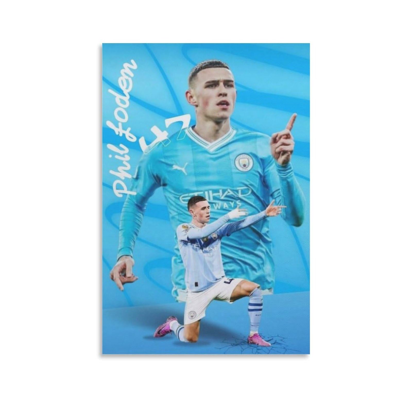 Phil Foden Canvas Wall Art Review: Elevate Your Home Decor