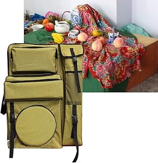 CONGRUI 4K Sketch Gouache - Bolsa de almacenamiento plegable con revestimiento impermeable (amarillo)