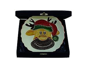 Handcrafted Velvet Reindeer Decor - Festive Holiday Ornaments