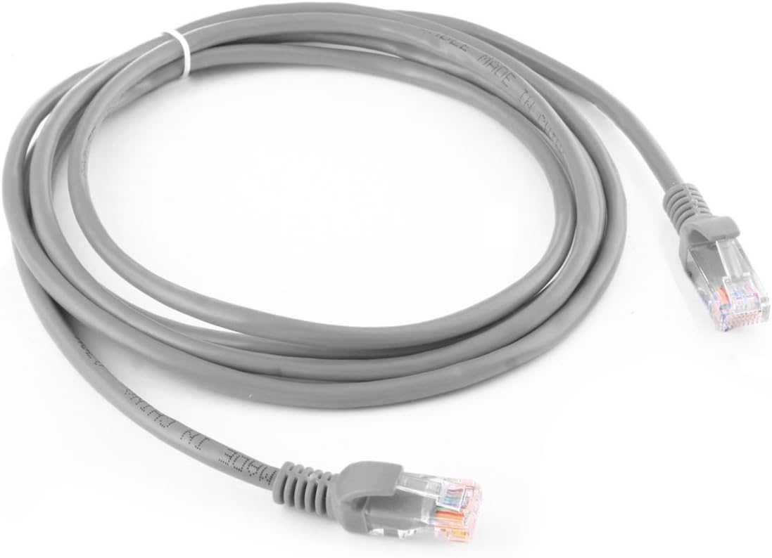 Ethernet Cable Supports Cat6/5e/5, 550MHz, Cat5e Network Cable, Length: 1.5m(Grey)