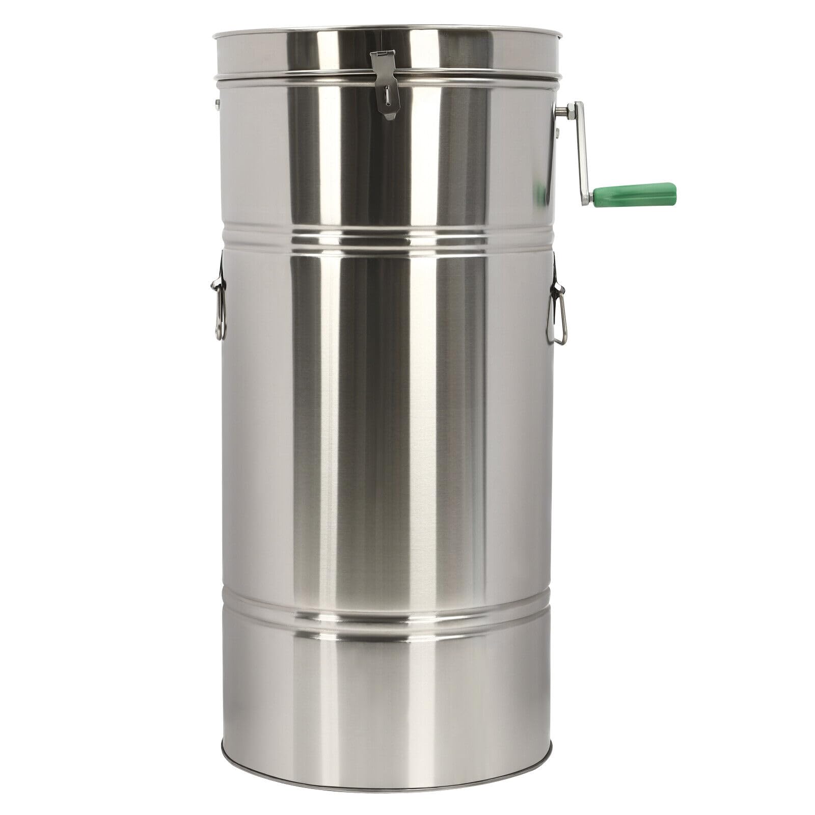 centrifuga manuale per miele in acciaio inox, 2 nido d'ape, 49 x 25,5 cm, accessorio per apicoltori e apicoltori professionali