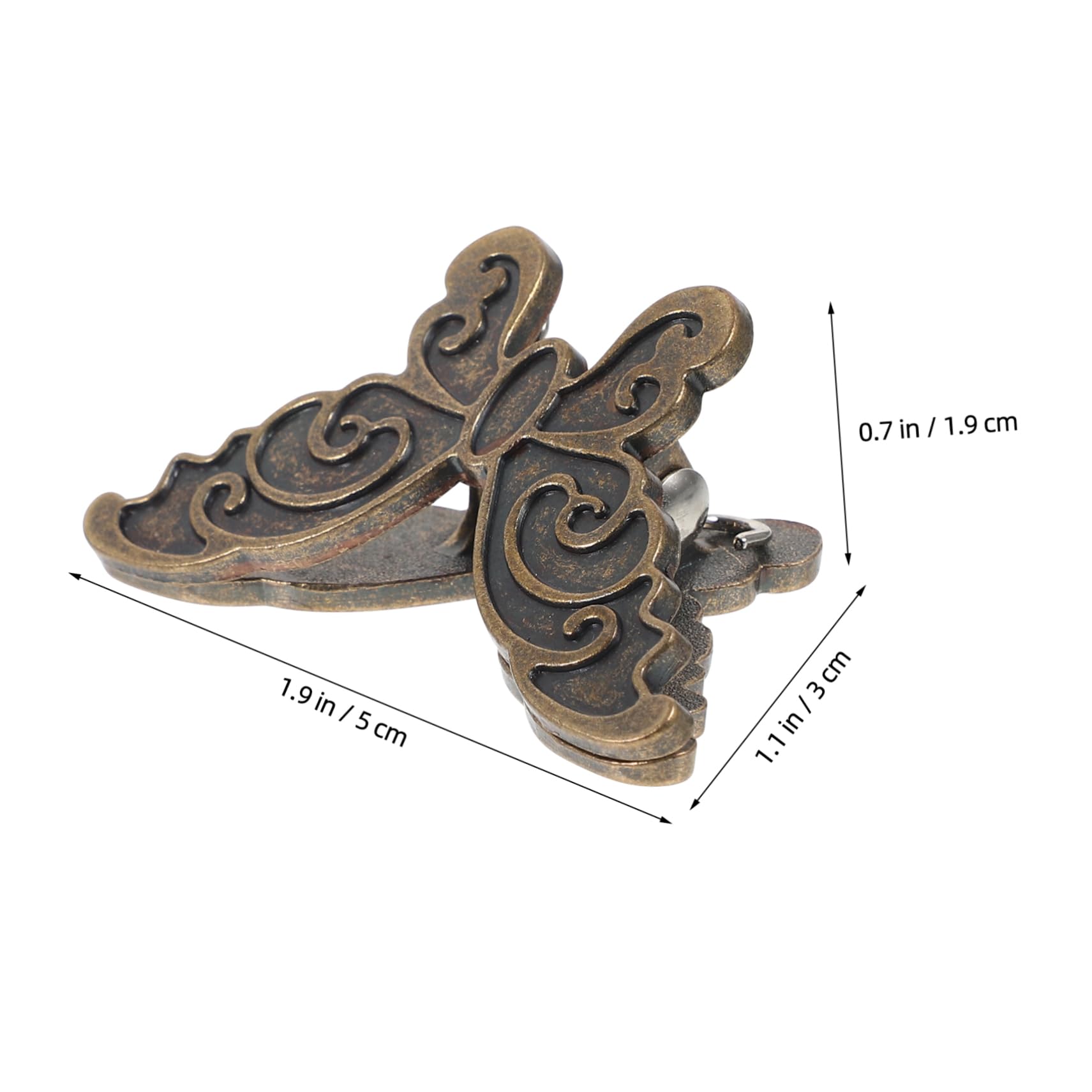 Lurrose 20stücke Teiliges Kreative Butterfly Clips Für Dokumente Und Tickets Vintage Binder Clips Für Schule Und Büro Langlebig Und Vielseitig Einsetzbar