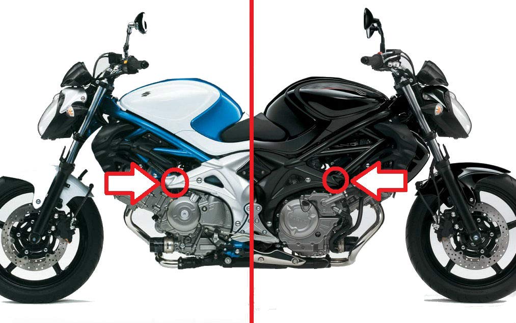 SUZUKI SFV650 SFV 650 GLADIUS 2009-... - TAMPONI PARACARENA PARATELAIO CRASH PADS PROTEZIONE