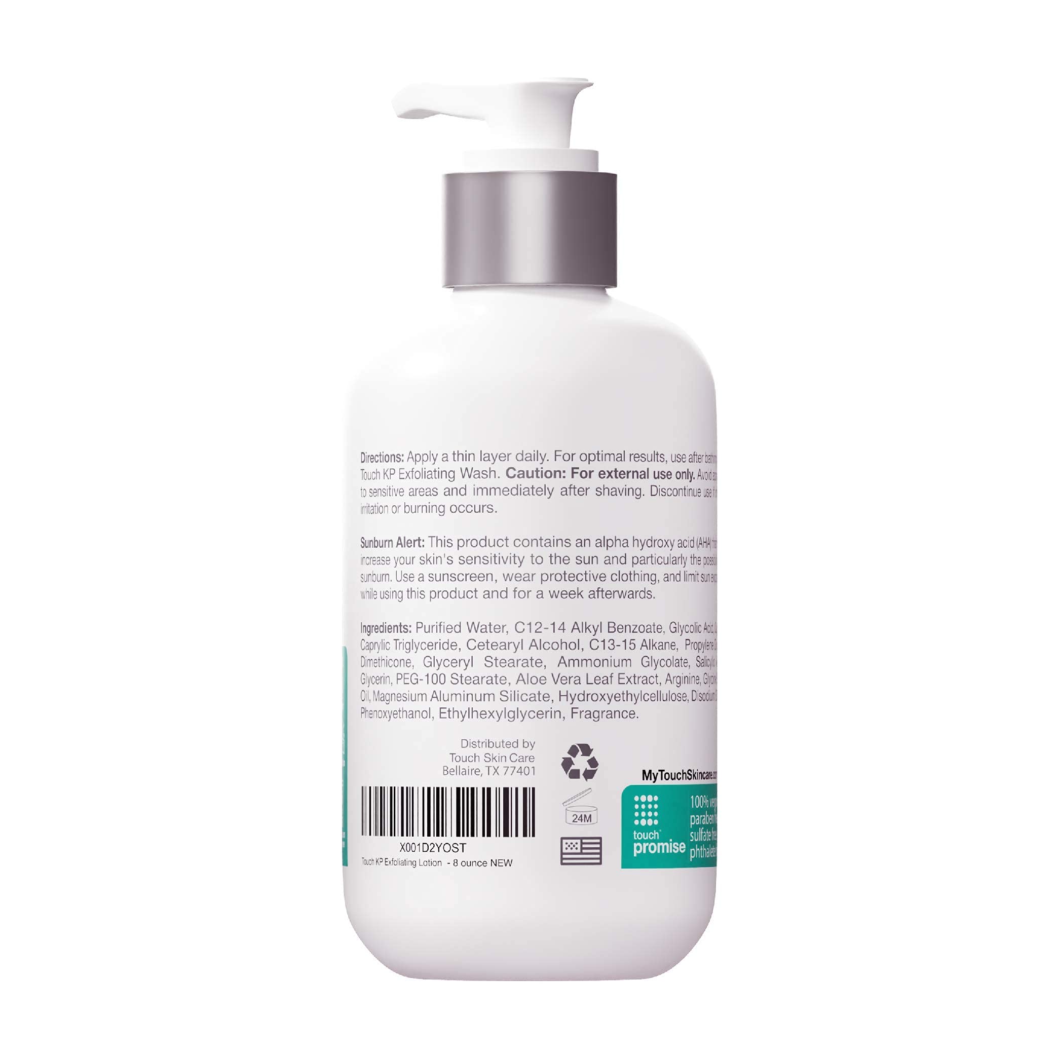 Touch Keratosis Pilaris Treatment with 12 Glycolic Acid & 2 Salicylic