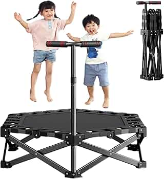 Amazon | トランポリン 室内 子供 静音トランポリン 全鋼構造 組み立て