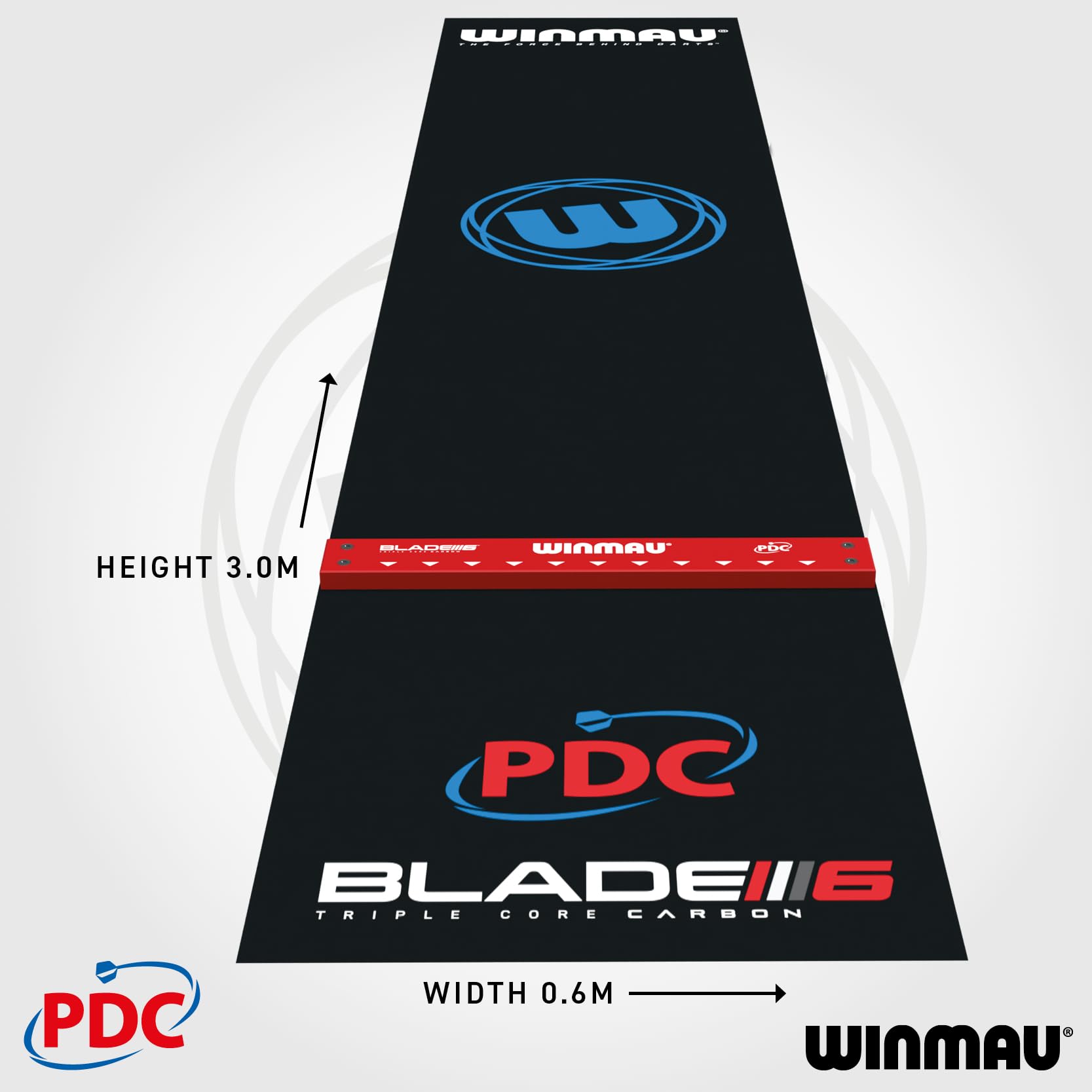 Winmau Pro Zone Precision PVC Dartmat