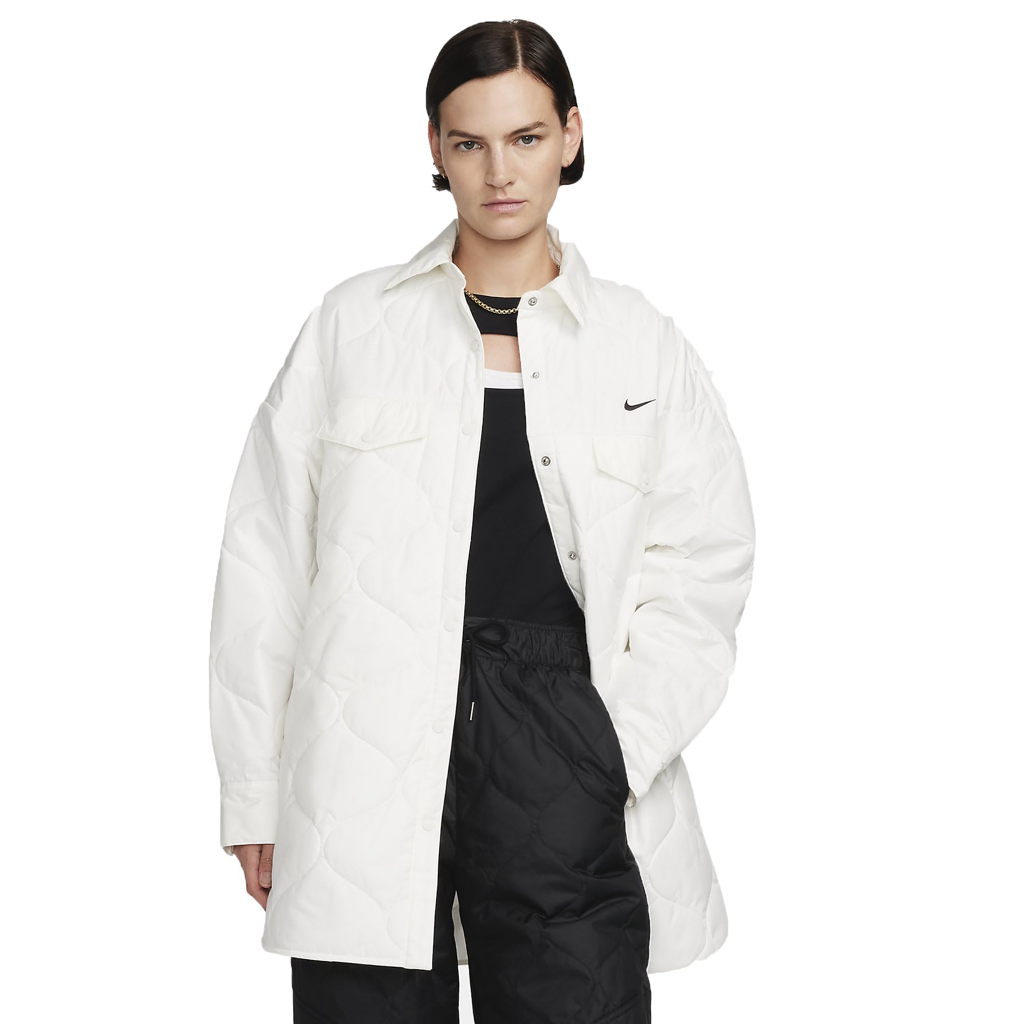NIKE W NSW Essntl Qult Std Trch Chaqueta para Mujer