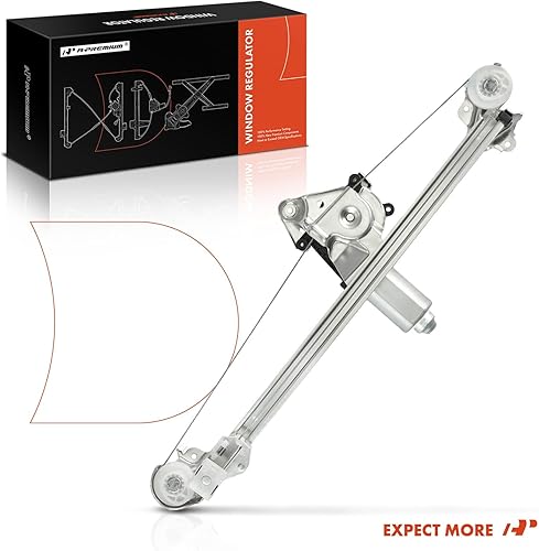 Miniatura 9 de A-Premium Elevalunas eléctrico con motor compatible con Mercedes-Benz W210 Series E320 1998-1999, E430 1998-1999, E55 AMG 1999, trasero derecho del