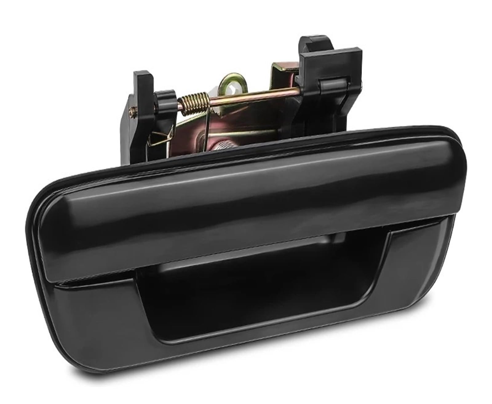 HILLAR Door Outer Handle for Holden for Colorado for Rodeo 2003-2012 Auto Tailgate Handle No Keyhole(Black)