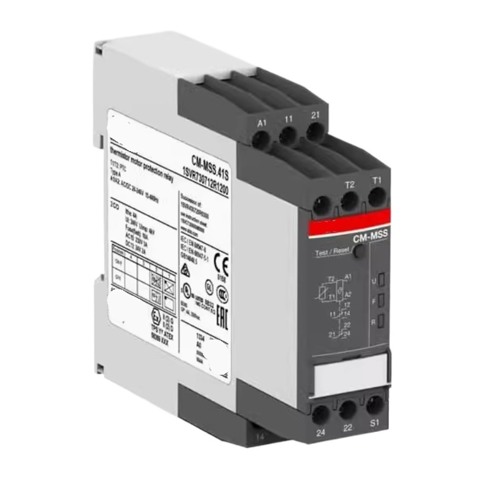 TSCFHGQI 1pcs Motor Protection Relay CM-MSS.41S 24-240V AC/DC