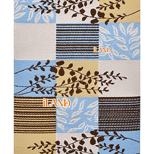 Iland Miniature Dollhouse Accessories Of Carpet For Dollhouse Furniture On 1/12 Scale, Woven Dollhouse Rugs 6” X 4” (2Pcs Stripe) #TOP6