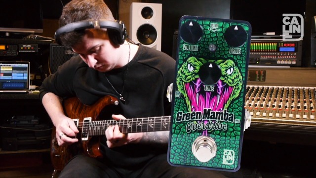 Pedale Overdrive Caline G-002 Green Mamba - Effetto Vintage Con Alto Guadagno | Per Chitarra E Assoli Potenti - Foto 4
