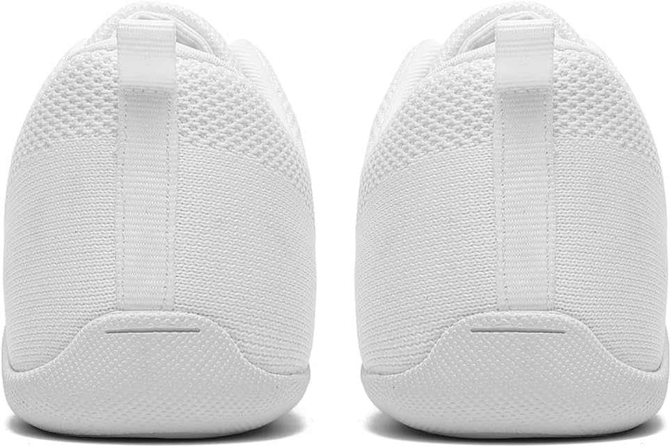 Cheer Shoes White Womens Cheerleading Shoes Youth Girls Athletic Training Breathable Lightweight Competition Comfortable Sneakers Size - Image 7