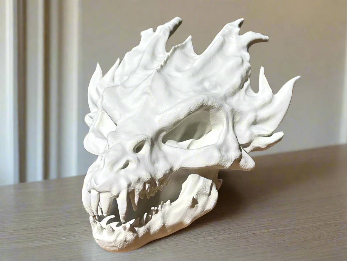 Dragon Skull Sculpture Showpiece for Home Decor | Mythical