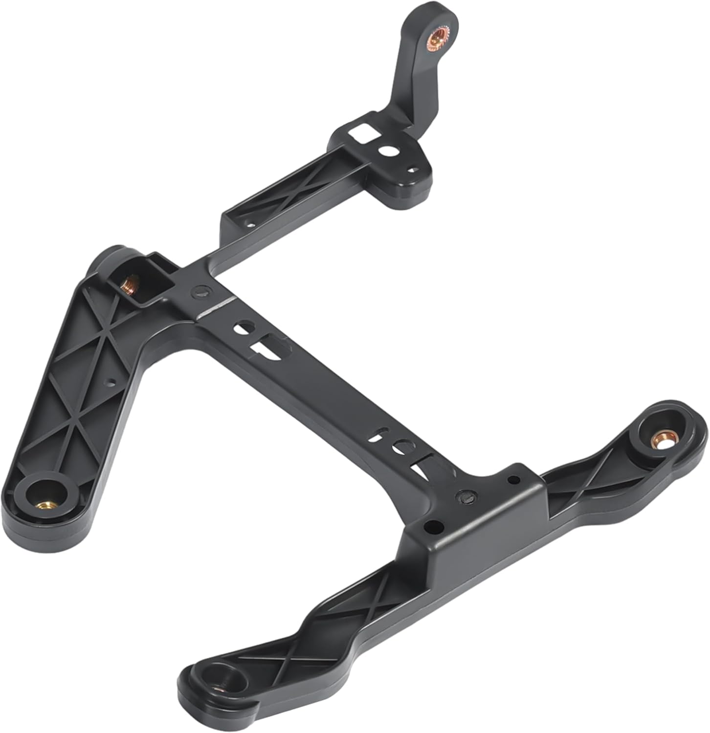 HECASA Fog Light Bracket Compatible with 2013-2024 Dodge Ram 1500 Classic Front Bumper Bracket Fog Lamp Mounting Kit PA6 Plastic Driver Side Replacement for CH1061108, 68232454AA