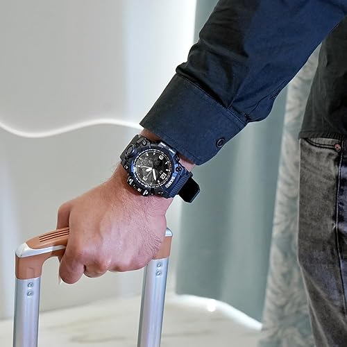 Miniatura 5 de SKMEI Reloj deportivo para hombre esfera grande resistente al agua cronómetro alarma luz trasera LED reloj de pulsera con cuenta atrás