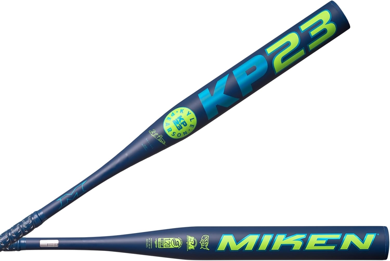 Miken | KP23 PRO Maxload Slowpitch Softball Bat | USSSA | 12" Barrel | Maxload | 1-Piece | 25 oz