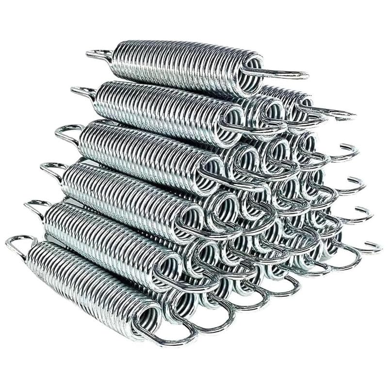 Shopster Premium Replacement Trampoline Springs for 16 feet, Heavy Duty, Metal Rust Resistant & Long Lasting Trampoline Springs 24 pcs Trampoline Springs