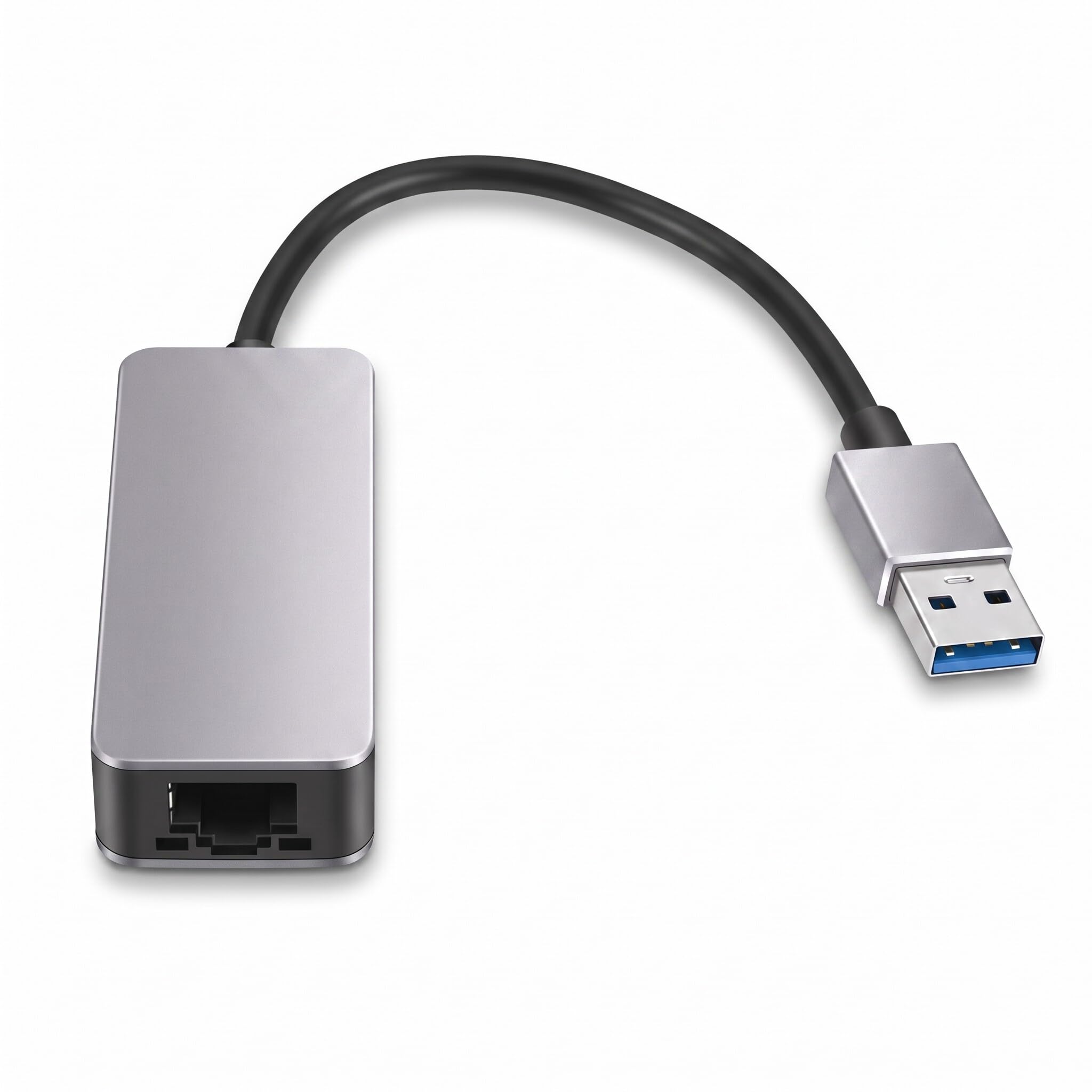 Adattatore da USB a Ethernet, Scheda di Rete Gigabit RJ45 da 2,5 G, Chip RTL8156B, per XP, OS X, con Guscio in Lega di Alluminio