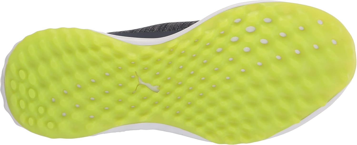 Puma Golf Men's Fusion PRO Golf Shoe, Peacoat-Puma Silver-Limepunch, 8.5 - Image 4
