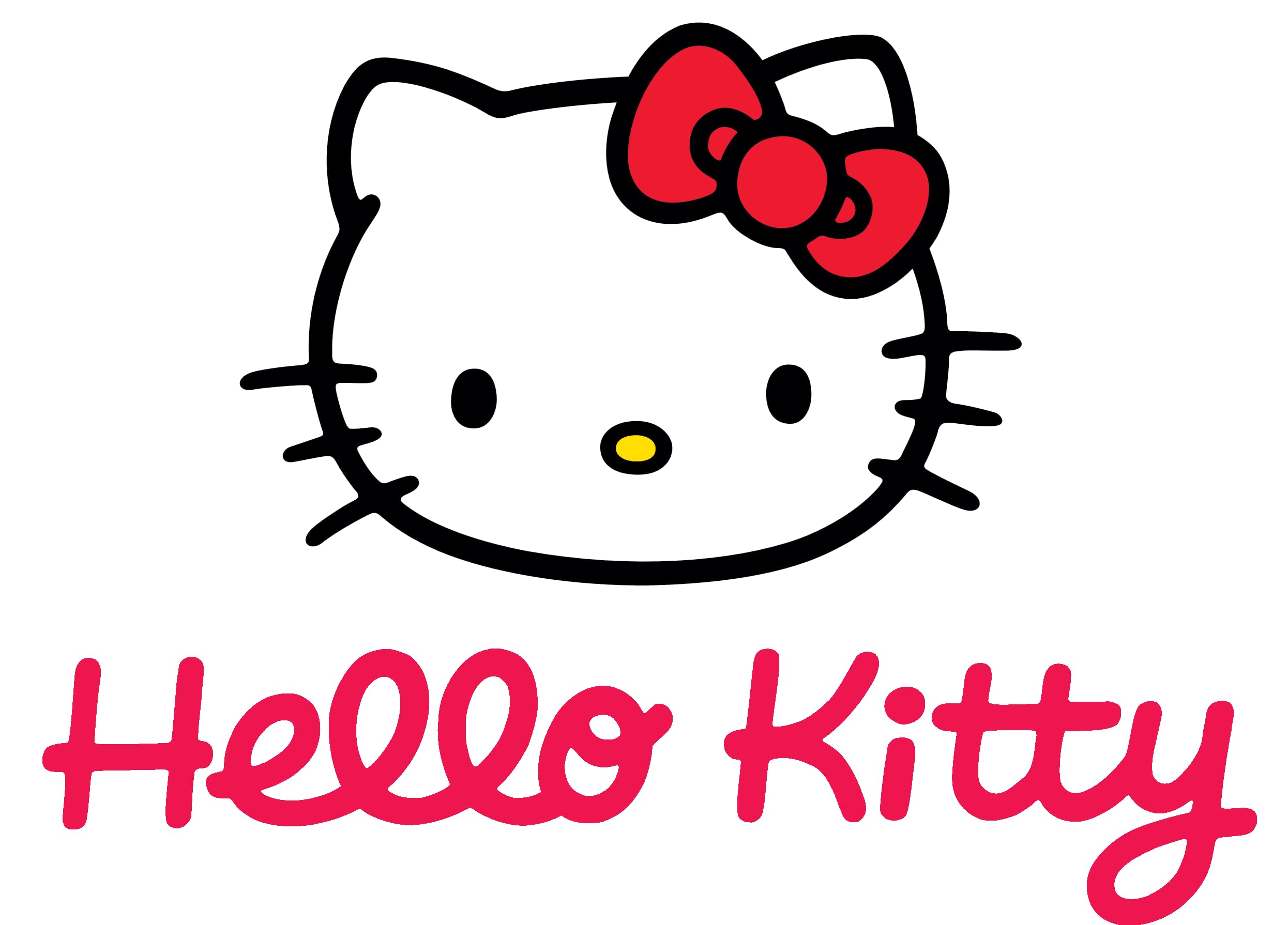 Hello Kitty Camiseta para niñas, paquete de 2 camisetas gráficas de manga corta para niñas (4-12)